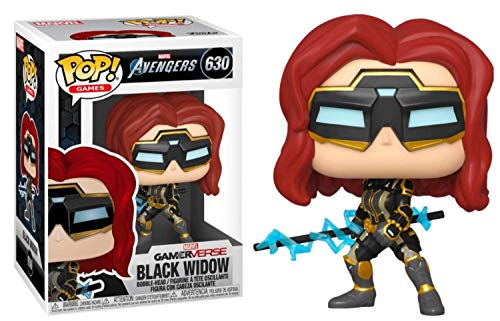 Pop! Marvel: Avengers Game- Black Widow (Stark Tech Suit) w/GW Chase ( Edición Especial)