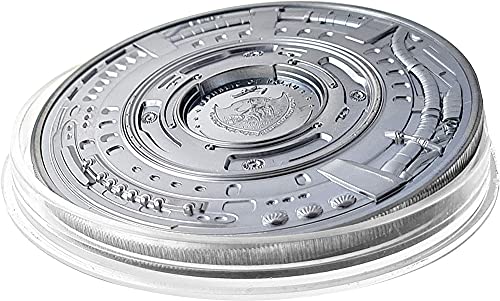 Power Coin Alien Cyborg Revolution 3 Oz Moneda Plata 20$ Palau 2021