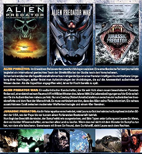 Predator Film Collection: Alien Predator - Alien Predator War - Jurassic Predator [Alemania] [DVD]