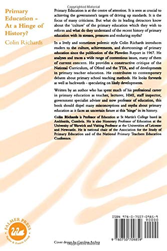 Primary Education at a Hinge of History (Primary Directions Series)