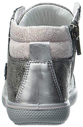 Primigi Psn 63593, First Walker Shoe Bebé-Niñas, Piombo/C.Fucile, 26 EU