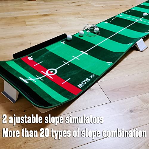 PROADVANCED ProInfinity - Alfombra de práctica para Golf, Color Verde Pro Infinity - Alfombra de práctica para Golf, Color Verde