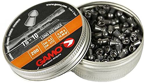 Promohobby Pack 4 latas de 200 perdigones Gamo TS-10 Long Distance 4,5mm