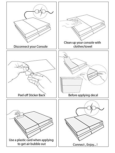 PS4 Skin Para Console Y Controller De 46 North Design, Misma Calidad Que La Decal Para Coche, Punisher Revenger Superhéroe Castigar Negro Rojo Héroe, Alta Calidad, Duraderas, Fabricadas En Canadá