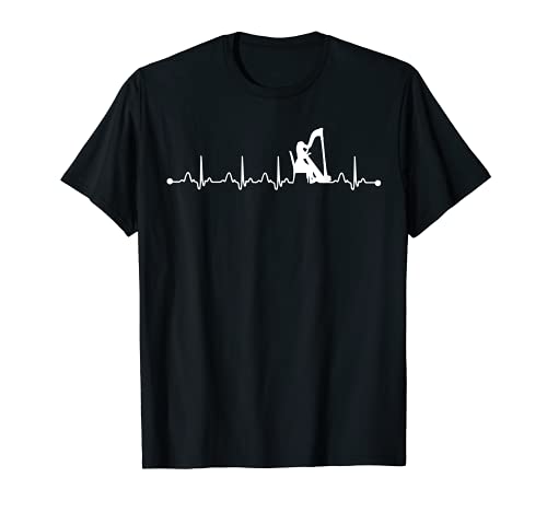 Pulso de arpa EKG Harpist Pulse EKG Pllayer Camiseta