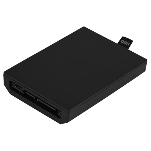 PUSOKEI Disco Duro HDD para Consola de Juegos 120GB / 250GB Disco Duro de la máquina de Juegos para Xbox 360 Internal Slim Black(120 GB)