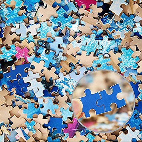 Puzzles Rompecabezas Juguetes Educativos Creativos para Niños Juego De Descompresión para Adultos - Caesars Palace Las Vegas 500/1000/1500/2000 Piezas 0909 (Color : No partition, Size : 1500 Pieces)