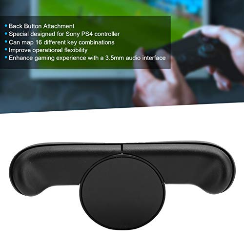 Pwshymi Botón Trasero Accesorio de botón Trasero Atrás Accesorio de botón Trasero para Controlador PS4