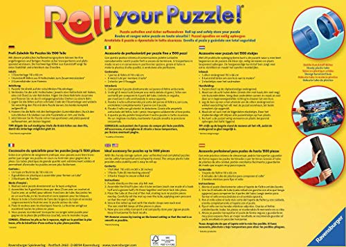 Ravensburger - Roll Your Puzzle - Accesorio para Guardar los Puzzles, para Puzzle hasta 1500 Piezas - Dimensiones: 26.9 x 5.9 x 36.8 cm