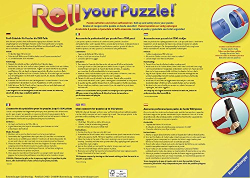 Ravensburger - Roll Your Puzzle - Accesorio para Guardar los Puzzles, para Puzzle hasta 1500 Piezas - Dimensiones: 26.9 x 5.9 x 36.8 cm
