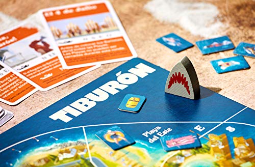 Ravensburger - Tiburón, Juego de mesa, Light Strategy Game a partir de 12 años, Versión Española - 25.4 x 17.8 x 5.1 cm