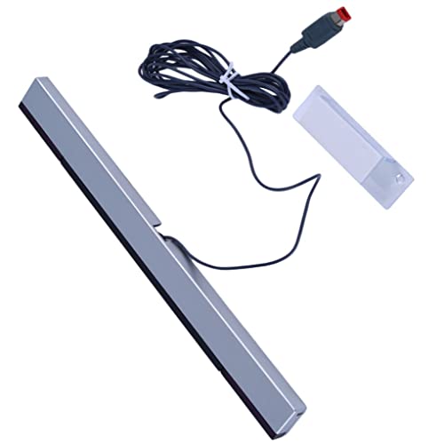 RRunzfon Sensor Bar Compatible con Nintendo Wii Game Console Barra de Sensor de Rayos Infrarrojos con Cable, electrónica de Consumo