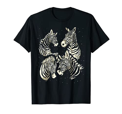 Safari Africano Amante De Los Animales De África Cebra Camiseta
