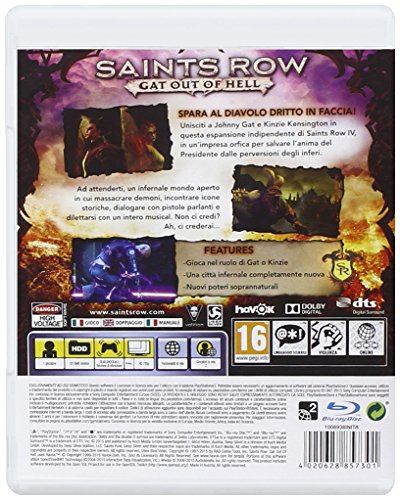 Saints Row IV: Gat Out Of Hell [Importación Italiana]