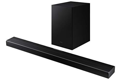 Samsung Barra de Sonido HW-Q600A - Dolby Atmos y DTS:X, 3.2.1 Canales, Q-Symphony, Tap Sound, Modo Juego Pro, Conexión Bluetooth Múltiple, Acoustic Beam y Sonido Inteligente