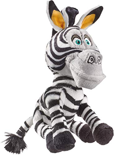 Schmidt Spiele DreamWorks 42709 Madagascar Marty - Peluche de Cebra, pequeño, 18 cm, Multicolor