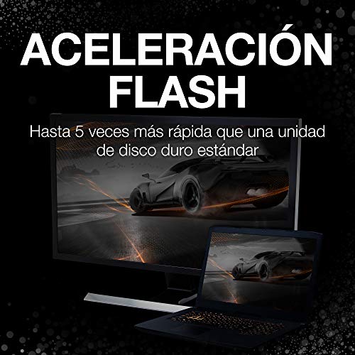 Seagate FireCuda, 2 TB, Disco duro interno híbrido, SSHD de alto rendimiento, 3,5 in, SATA, 6 GB/s, aceleración mediante flash, caché de 8 GB y 3 años de servicios Rescue (ST2000DX002)