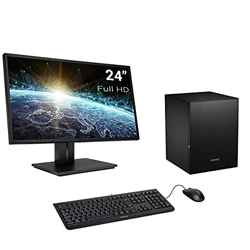 Sedatech Pack Mini-PC Evolución AMD Ryzen 5 3500X 6X 3.6Ghz, Radeon RX550 2Gb, 16Gb RAM DDR4, 500Gb SSD NVMe M.2 PCIe, 2Tb HDD, USB 3.1, WiFi/BT, Monitor LED 24" Full HD, t/r, Win 10