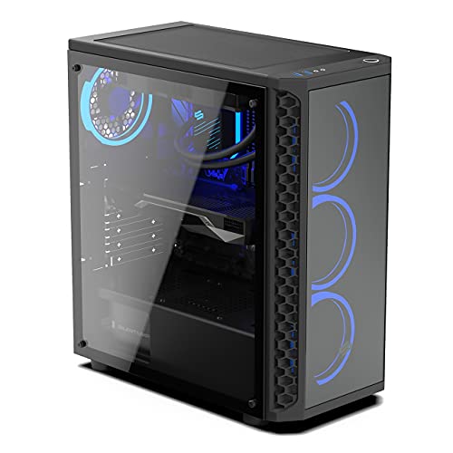 Sedatech PC Gaming Advanced Watercooling AMD Ryzen 9 5900X 12x 3.7Ghz, Radeon RX 550 2Gb, 16 GB RAM DDR4, 500Gb SSD NVMe M.2 PCIe, 3Tb HDD, WiFi, Bluetooth. Ordenador de sobremesa, sin OS