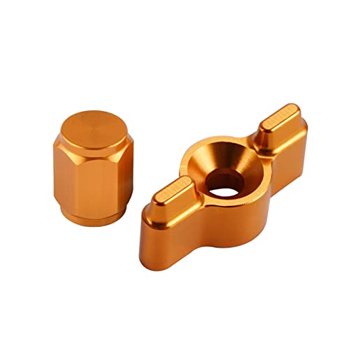 September Department Store Ajuste for la horquilla de la motocicleta Ajustador de descargas de choque Tapa de la válvula de la perilla Ajuste for Husqvarna 250 350 450 TC TX FC FX WP XACT-USD Air Fork