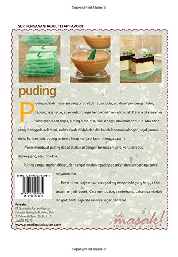 Seri penganan jadul tetap favorit PUDING