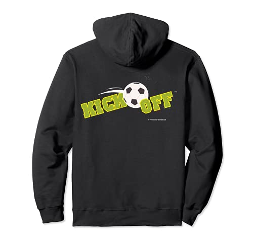 SevenSquared Kick Off Pitch 01 Classic Soccer Retro Gamer Sudadera con Capucha