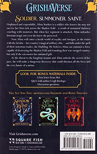 Shadow and Bone (la portada puede variar): 1 (Grisha Trilogy)