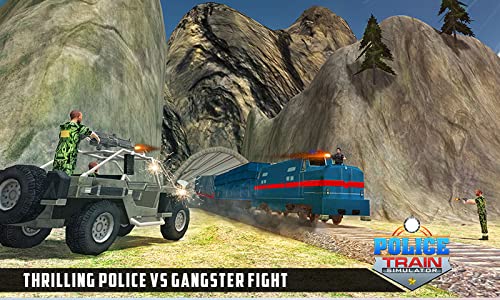 Simulador de tren bala de policía