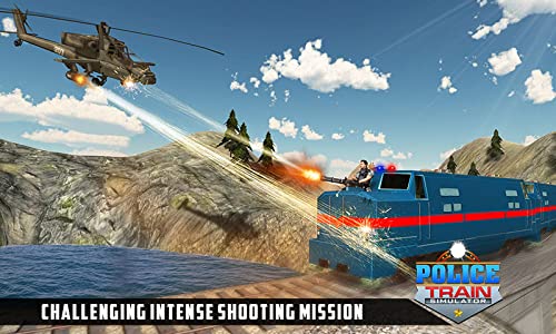 Simulador de tren bala de policía