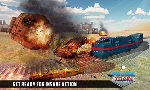 Simulador de tren bala de policía