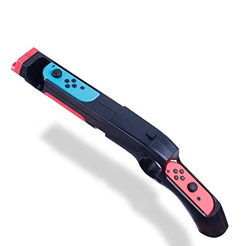 skrskr Controlador de Juegos de Disparos para Nintendo Switch Joy-con Juegos de Disparos Wolfenstein 2 El Nuevo Colossus Big Buck Hunter Arcade y Otros Juegos de Disparos