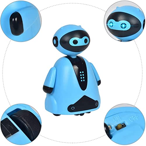 Smart Pen Tracing Robot, Tracer BOT Toy, Magic Inductive Robot Toys That Follows The Black Line You Draw, Creative Track Puzzle Race Game, Fun, Educational, and Interactive Toy (Yellow)