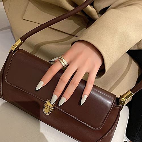 Snake Ring with Diamonds, Cubic Zirconia Snake Ring, Adjustable Snake Ring, Sparkling Open Snake Ring, Snake Bone Ring (3 Color)