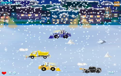Snow Plow Town Racing : The City Cold Winter Street Kings - Gold Edition