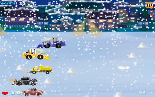 Snow Plow Town Racing : The City Cold Winter Street Kings - Gold Edition