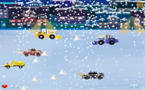 Snow Plow Town Racing : The City Cold Winter Street Kings - Gold Edition