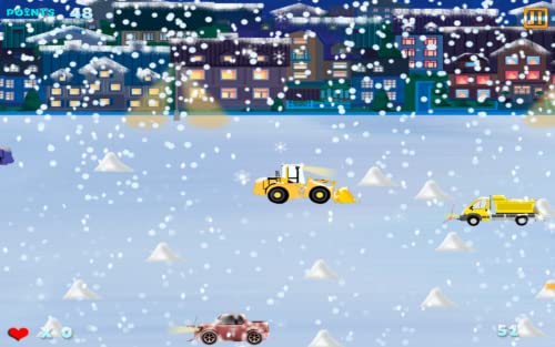 Snow Plow Town Racing : The City Cold Winter Street Kings - Gold Edition