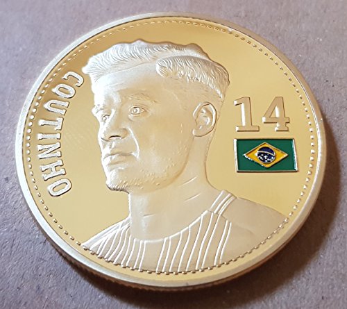 Soccer Legends Moneda Conmemorativa Coutinho