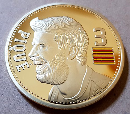 Soccer Legends Moneda Conmemorativa Piqué