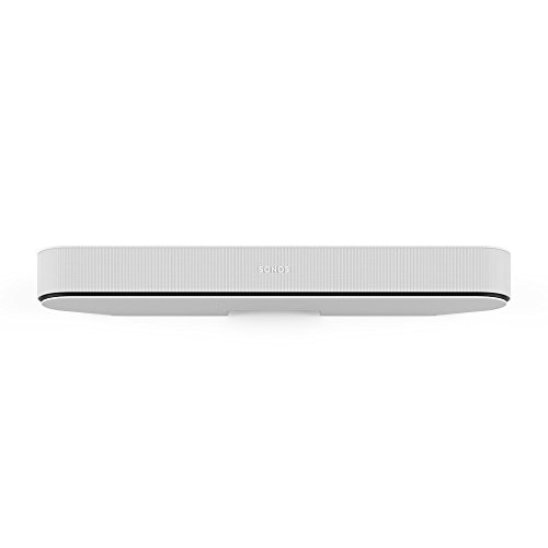 Sonos Beam barra de sonido con Alexa integrada - barra de sonido inteligente para TV y música, altavoz compatible con AirPlay, color blanco