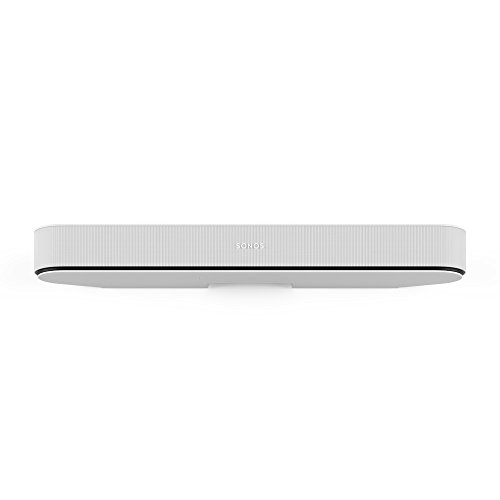 Sonos Beam barra de sonido con Alexa integrada - barra de sonido inteligente para TV y música, altavoz compatible con AirPlay, color blanco