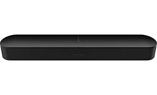 Sonos Beam barra de sonido con Alexa integrada - barra de sonido inteligente para TV y música, altavoz compatible con AirPlay, color negro