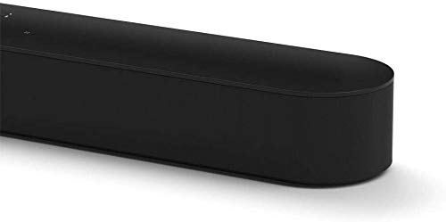 Sonos Beam barra de sonido con Alexa integrada - barra de sonido inteligente para TV y música, altavoz compatible con AirPlay, color negro