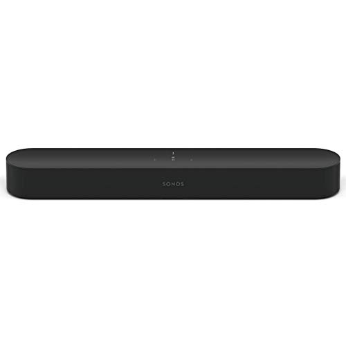 Sonos Beam barra de sonido con Alexa integrada - barra de sonido inteligente para TV y música, altavoz compatible con AirPlay, color negro