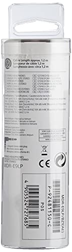 Sony MDRE9LPB - Auriculares de Botón, Color Negro, In Ear