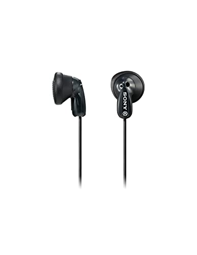 Sony MDRE9LPB - Auriculares de Botón, Color Negro, In Ear