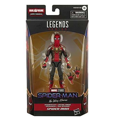 Spiderman Spiderman-F30185L00 Marvel Legends Series - Figura de acción Coleccionable de Spider-Man de 15 cm, 2 Accesorios, Multicolor, 15 Centimeters (Hasbro F3018)