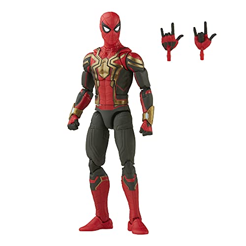 Spiderman Spiderman-F30185L00 Marvel Legends Series - Figura de acción Coleccionable de Spider-Man de 15 cm, 2 Accesorios, Multicolor, 15 Centimeters (Hasbro F3018)