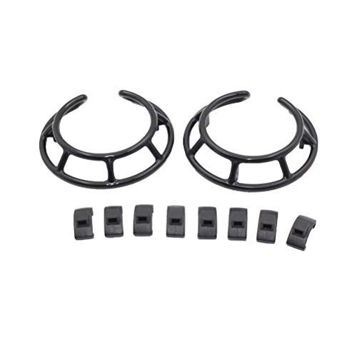 spier 1 par de protectores de marco para mandos de control de choque compatibles con Oculus Quest 2 Oculus Quest Rift S VR