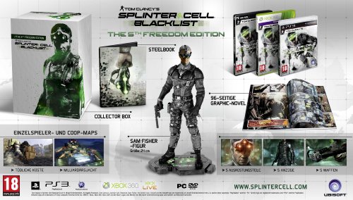 Splinter Cell: Blacklist The 5 Freedom Edition, Tom Clancy's (AT-PEGI) [Importación Alemana]